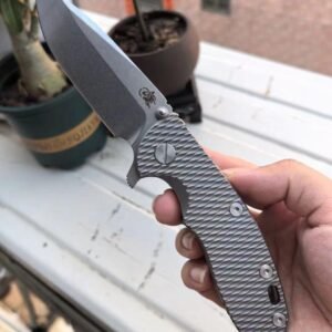 Green Stab Schindler XM18 titanium alloy EDC outdoor folding knife