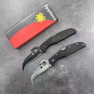 C12 Outdoor Portable EDC Folding Knife with Full Teeth Multi-functional Buddy