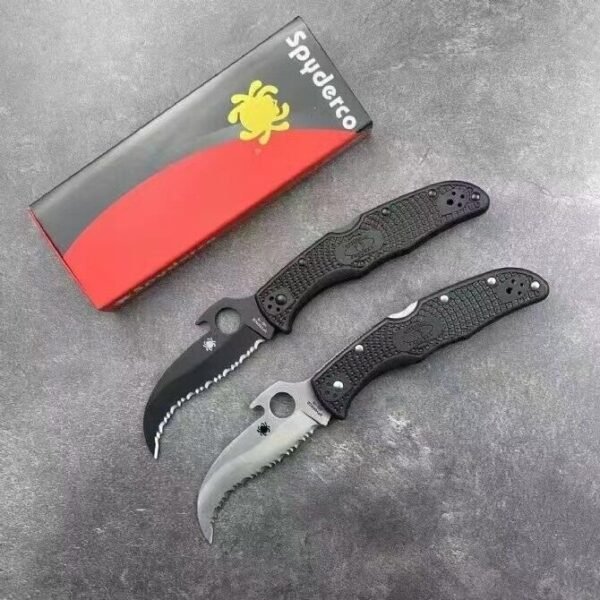 C12 Outdoor Portable EDC Folding Knife with Full Teeth Multi-functional Buddy