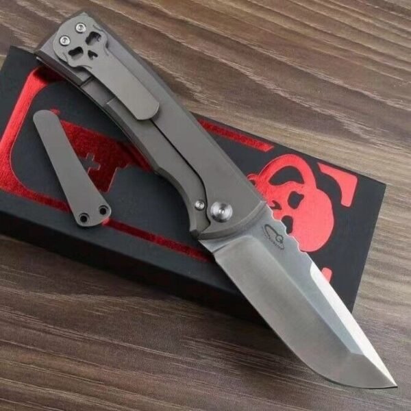 Chaves Knives 229 Redeemer M390 steel-titanium outdoor folding knife - Image 7