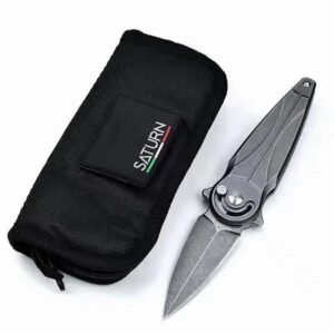 FOX Saturn Camping Outdoor Portable Mini Pocket EDC small folding Knife