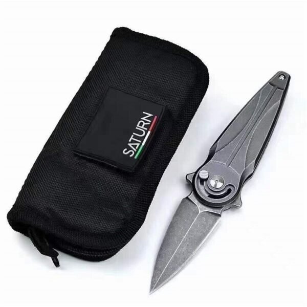 FOX Saturn Camping Outdoor Portable Mini Pocket EDC small folding Knife