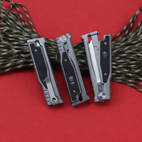 EDC exoskeleton gravity fancy toy camping outdoor aluminum multifunctional pattern tool - Image 4