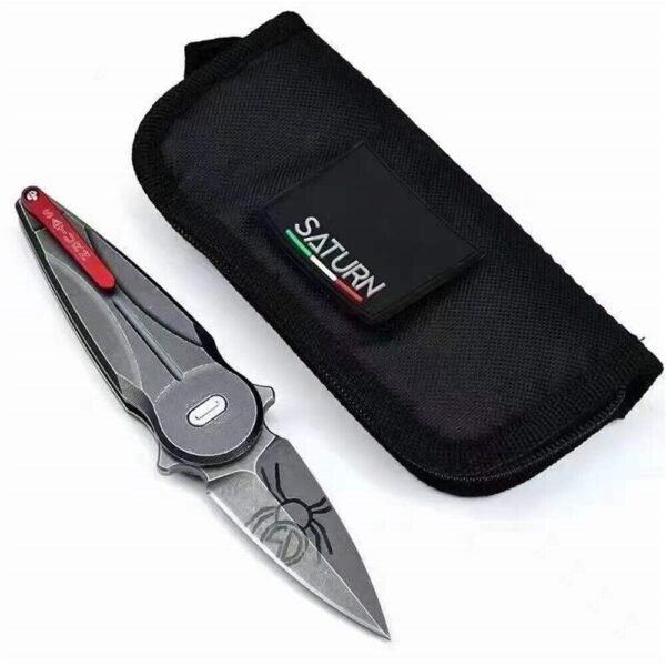 FOX Saturn Camping Outdoor Portable Mini Pocket EDC small folding Knife - Image 4