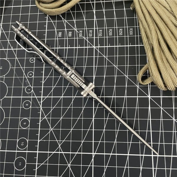 Hanada Yoichi titanium alloy folding Knife Camping Outdoor EDC portable pocket knife - Image 4