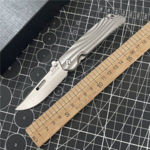 Hanada Yoichi titanium alloy folding Knife Camping Outdoor EDC portable pocket knife