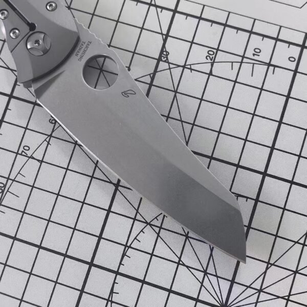 Spider C238TIP titanium alloy handle high-hardness outdoor EDC folding knife - Image 4