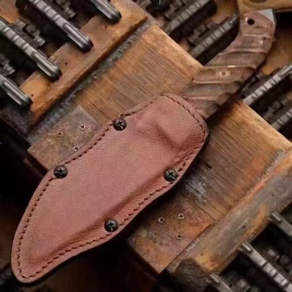 Outdoor camping knife: High-hardness alloy one-piece steel EDC straight knife - Image 5