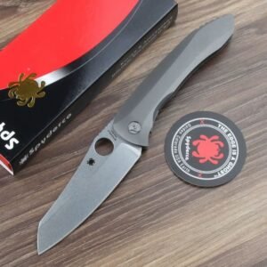 Spider C238TIP titanium alloy handle high-hardness outdoor EDC folding knife