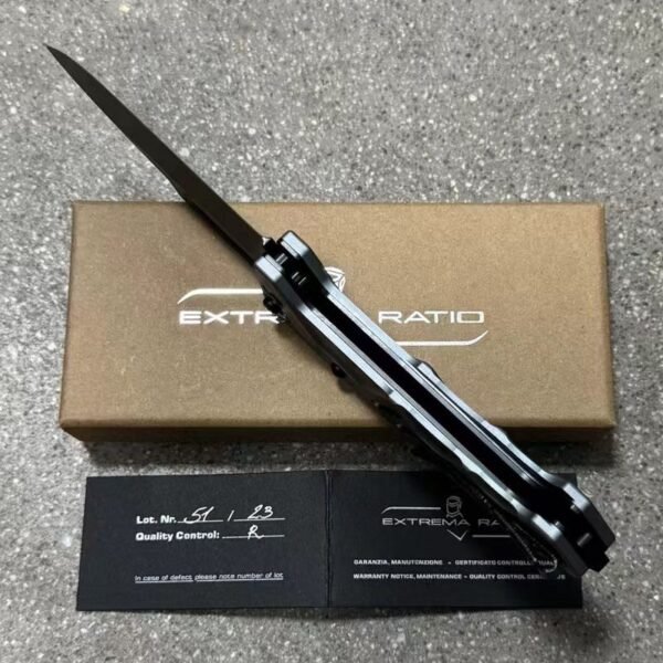 Extreme force: EXTREMA RATIO RAO-C Outdoor high-hardness folding tool knife - Image 8