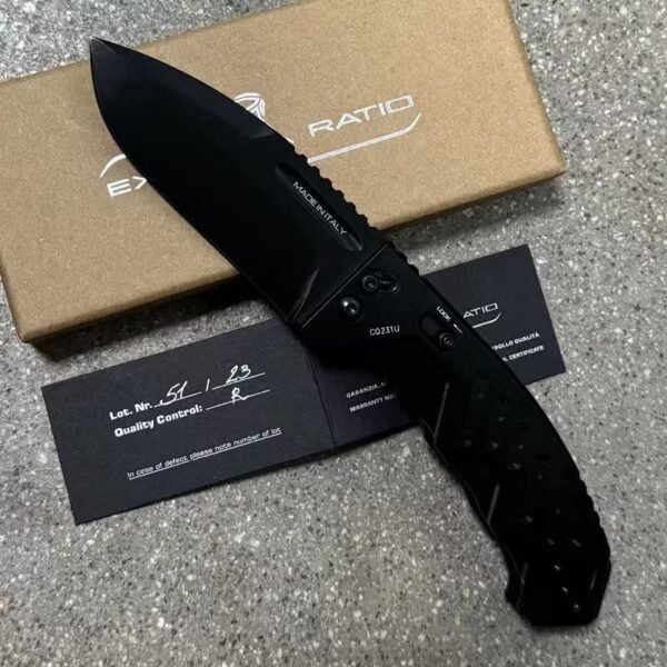 Extreme force: EXTREMA RATIO RAO-C Outdoor high-hardness folding tool knife - Image 5