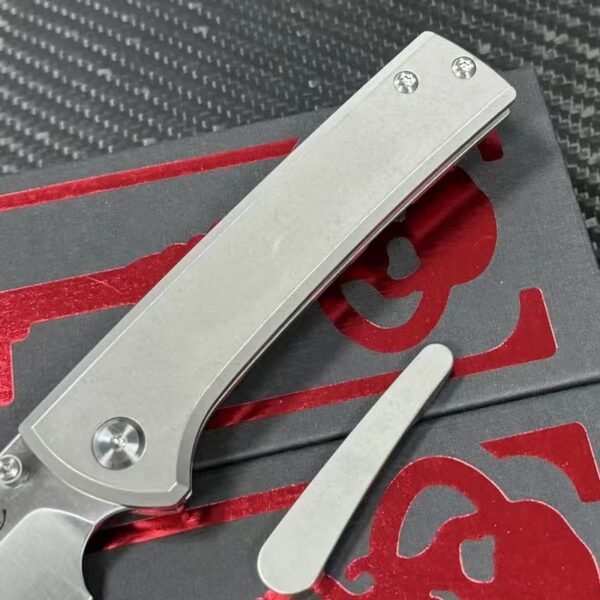 ChavesKnives Scapegoat Titanium alloy EDC outdoor folding knife - Image 9
