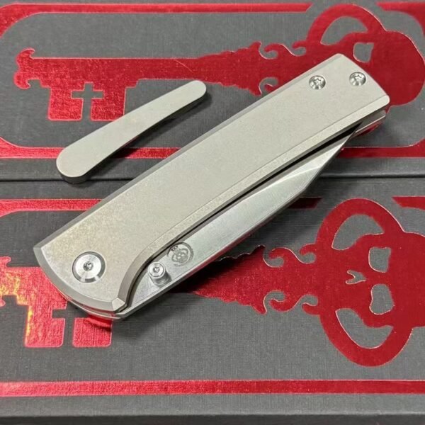 ChavesKnives Scapegoat Titanium alloy EDC outdoor folding knife - Image 6