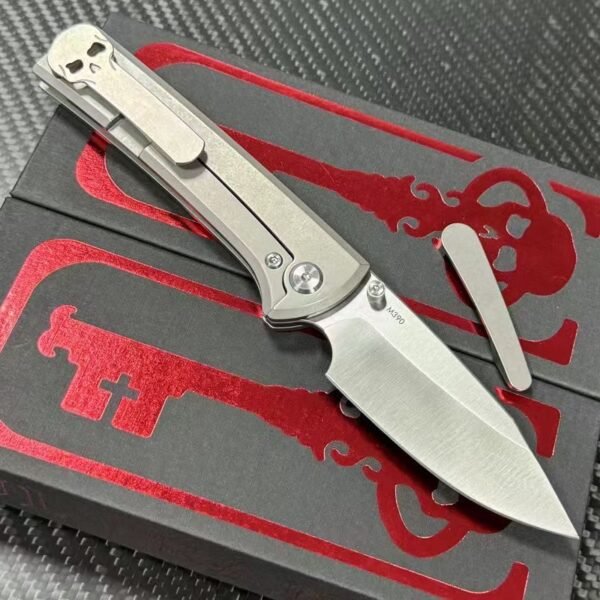 ChavesKnives Scapegoat Titanium alloy EDC outdoor folding knife - Image 2