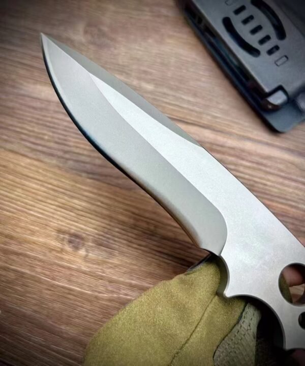 2025 New enhanced version of Walter Brend. Brandon's one-piece straight knife - Image 6