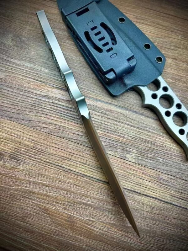 2025 New enhanced version of Walter Brend. Brandon's one-piece straight knife - Image 4