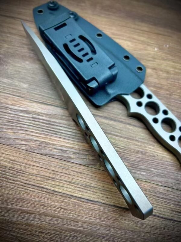 2025 New enhanced version of Walter Brend. Brandon's one-piece straight knife - Image 3
