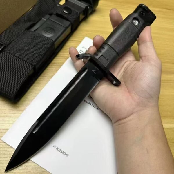 AK12 Multi-functional EDC Knife for Outdoor Equipped with Durable ABS Sheath - Image 9
