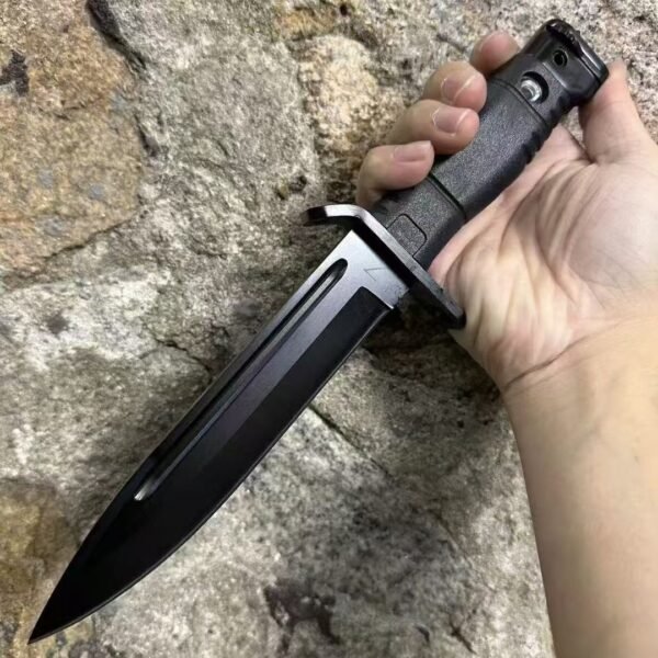 AK12 Multi-functional EDC Knife for Outdoor Equipped with Durable ABS Sheath - Image 8