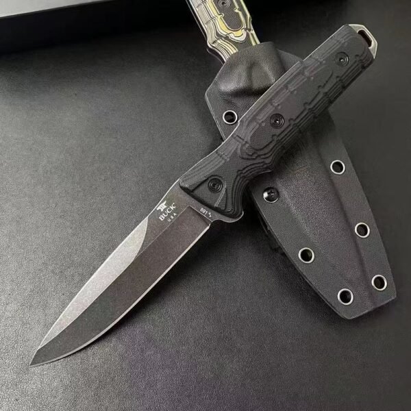 New Buck-891 Ground Combat Fixed Blade Knife - DC53 Steel Blade G10 Handle - Image 3