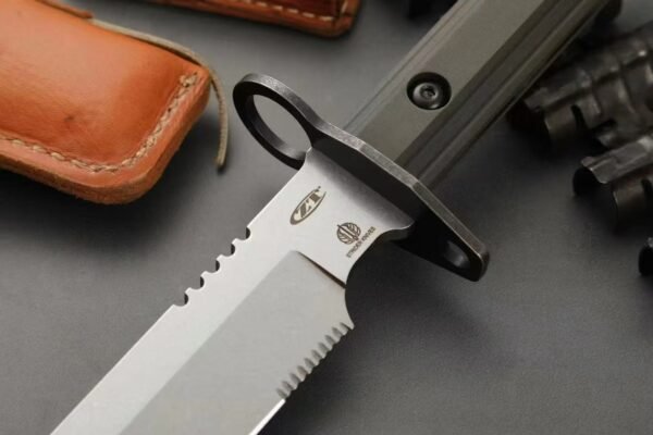 Rare Strider ZT-9 EDC Outdoor Fixed Blade Knife DC53 Steel Blade Nylon Fiberglass Handle Sheath - Image 4
