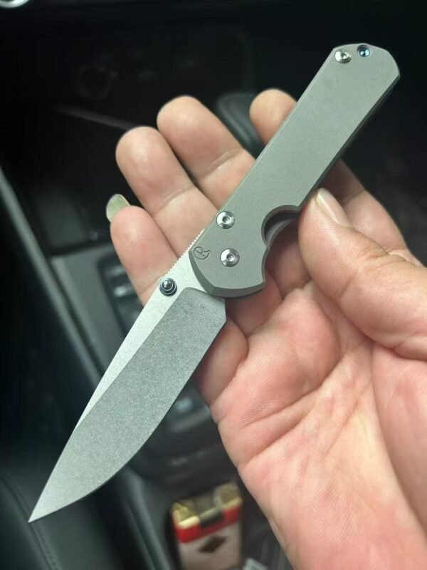 Green Thorn Edition Chris Reeve Small Sebenza - VG10 Steel Blade TC4 Titanium Handle