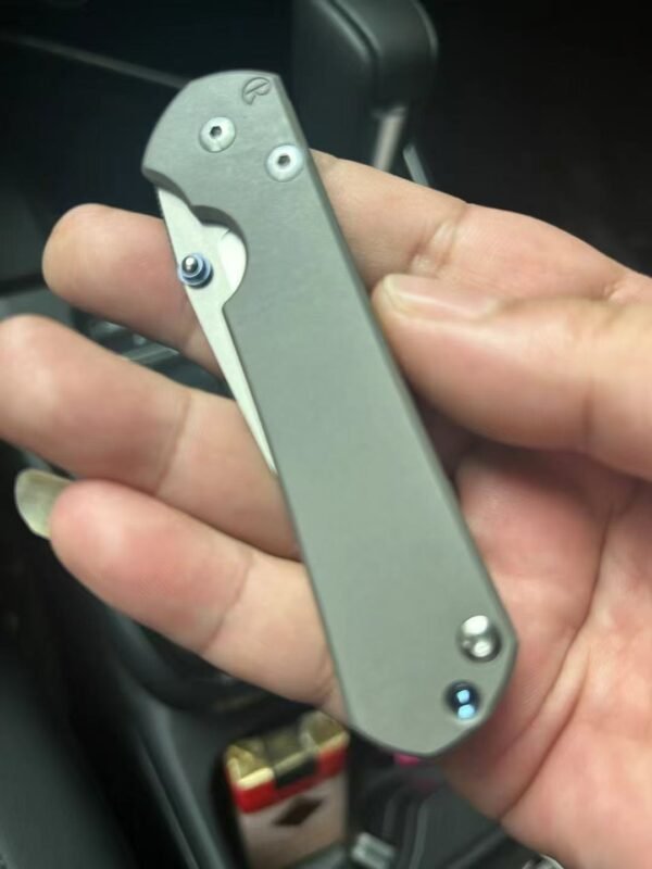 Green Thorn Edition Chris Reeve Small Sebenza - VG10 Steel Blade TC4 Titanium Handle - Image 3