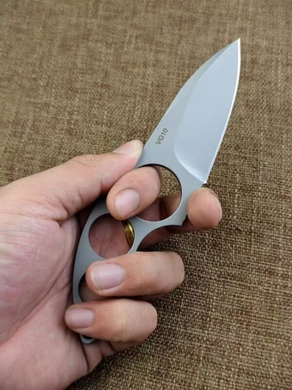 New Replica Kikuo Battle Blade (Kiku) - VG10 Steel Blade 4.1mm Thick Edge 60HRC Hardness - Image 4