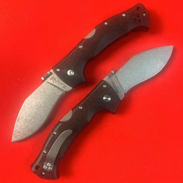 Cold Steel 62JM Folding Kukri (Small) - AUS10A Steel Blade Nylon Fiberglass Handle - Image 7