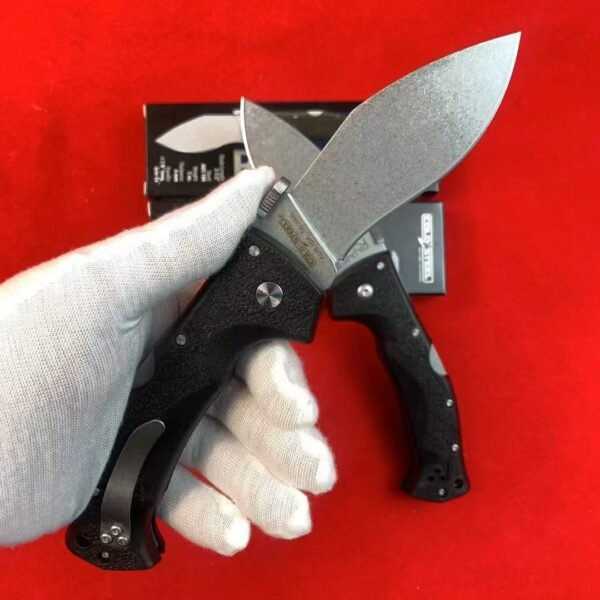 Cold Steel 62JM Folding Kukri (Small) - AUS10A Steel Blade Nylon Fiberglass Handle - Image 3