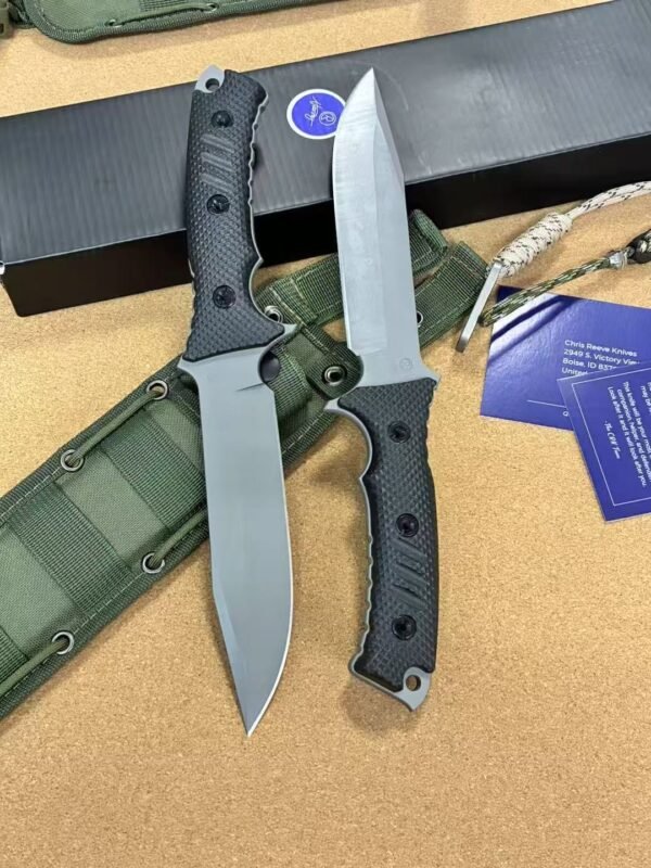 Chris Reeve Pacific 6.5" Green Beret Fixed Blade - CPM-magnacut Powder Steel Blade - Image 9