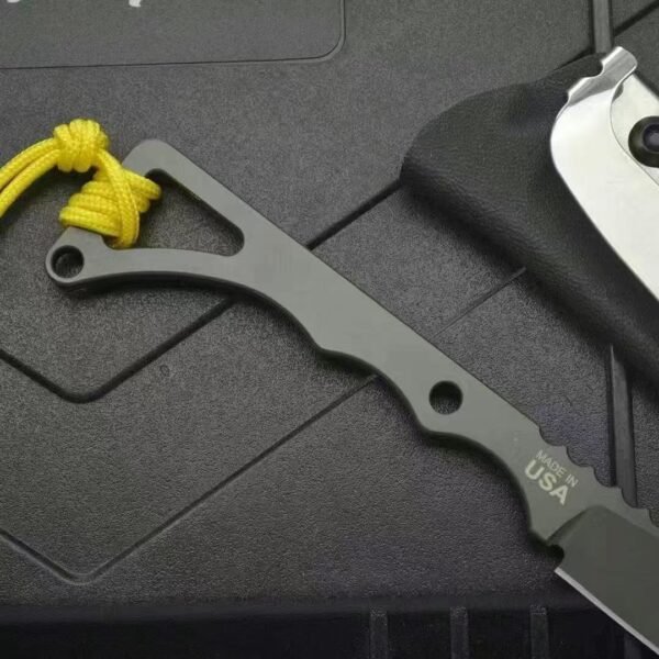 TOPS Rocky Mountain Peak Fixed Blade - 14C28N Steel Blade with Titanium Coating - Image 5