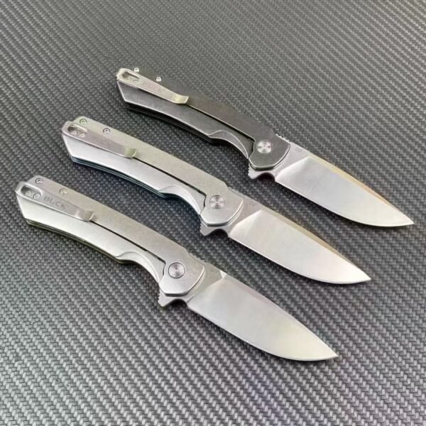 American BUCK714Z 59-60HRC EDC outdoor mountaineering, camping and wild folding knife - Image 8