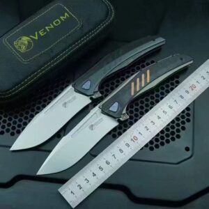Kevin Venome-M398 New material + Quick-opening fin titanium alloy battle axe