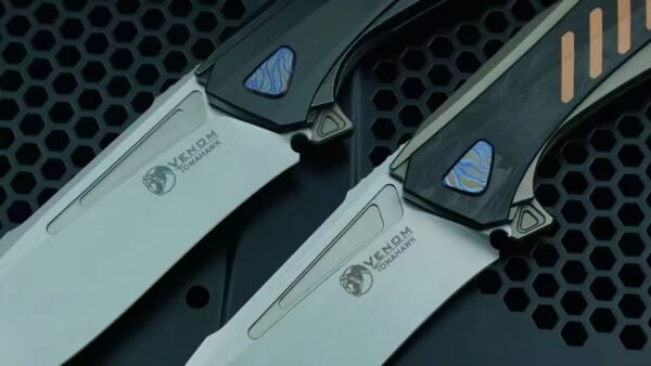 Kevin Venome-M398 New material + Quick-opening fin titanium alloy battle axe - Image 7