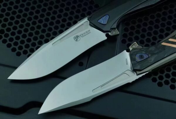 Kevin Venome-M398 New material + Quick-opening fin titanium alloy battle axe - Image 6