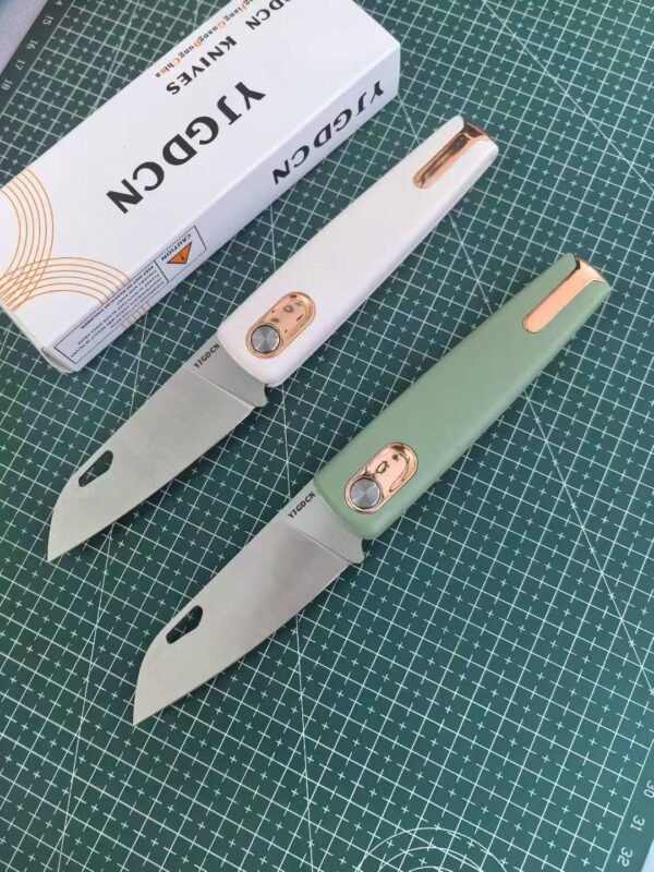 Yihuo Design Sandvik 14C28N Lock-free Pocket Fruit knife