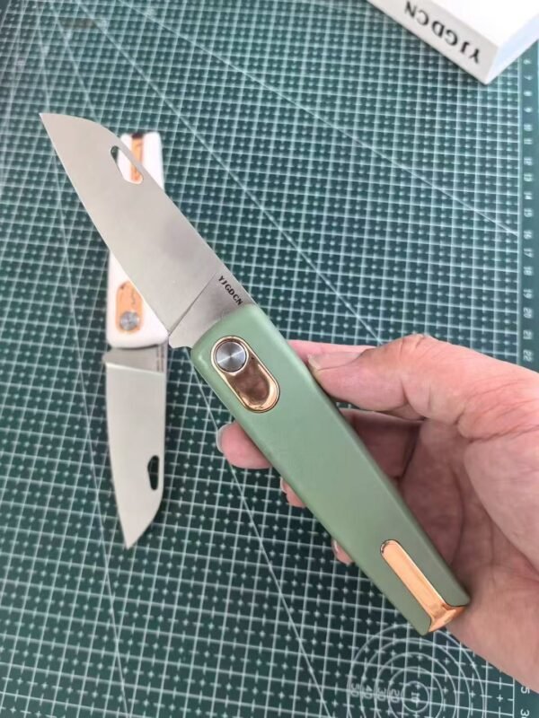 Yihuo Design Sandvik 14C28N Lock-free Pocket Fruit knife - Image 5