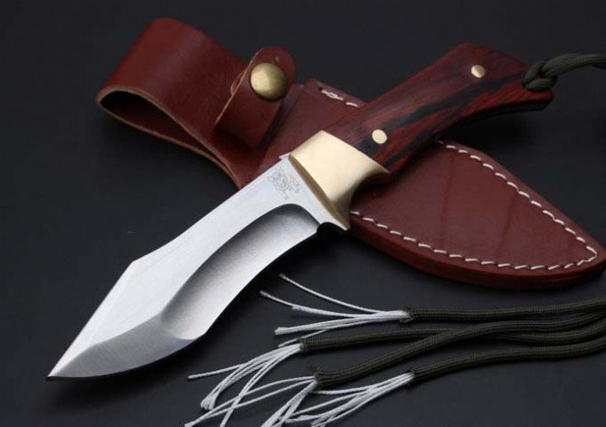 2016052180537073 Wild Boar General Mini Fixed Blade Knife - Image 1