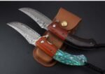 Queen Bee - Damascus Quick Open Folding Knife - Image 3