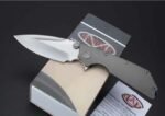 Microtech DOC (Death on Contact) Titanium Folding Knife - Image 4