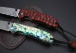 The Prodigal Damascus Folding Knife - Image 5