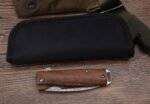 Moscow Dendrite Damascus Bearing Quick Opening Folding Knife (099) - Image 7