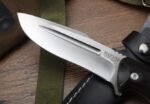 Wild Boar Grey Wolf Mini Fixed Blade Knife - Image 4