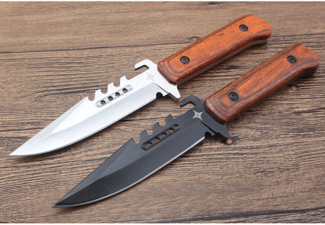 2019010782371345 Expendables Adventure Fixed Blade Knife - Image 1