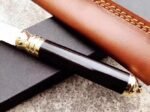Korean-style Mini Hunting Knife (Ebony Handle) - Image 8