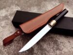 Korean-style Mini Hunting Knife (Ebony Handle) - Image 4