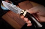 [The Benevolent] High-end Damascus Handmade Knife - Image 7