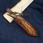 Spirit Feather - Damascus steel feather pattern - Image 3