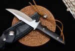 Gale High-End Small Hunting Knife ( Black Handle ) - Image 8